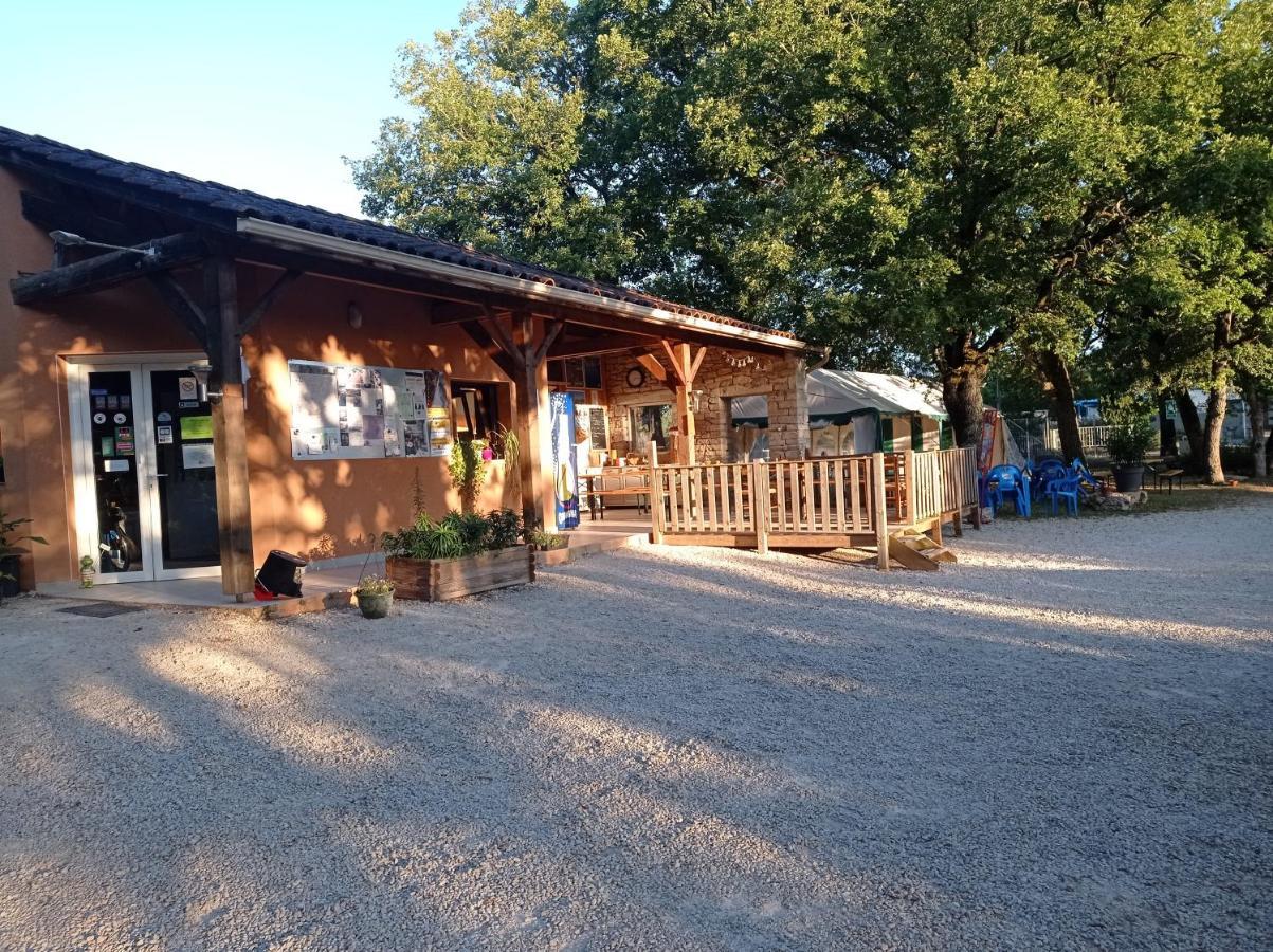 Camping Le Bel Air Mobil Home Le Palmier 4 Personnes Limogne-en-Quercy 외부 사진